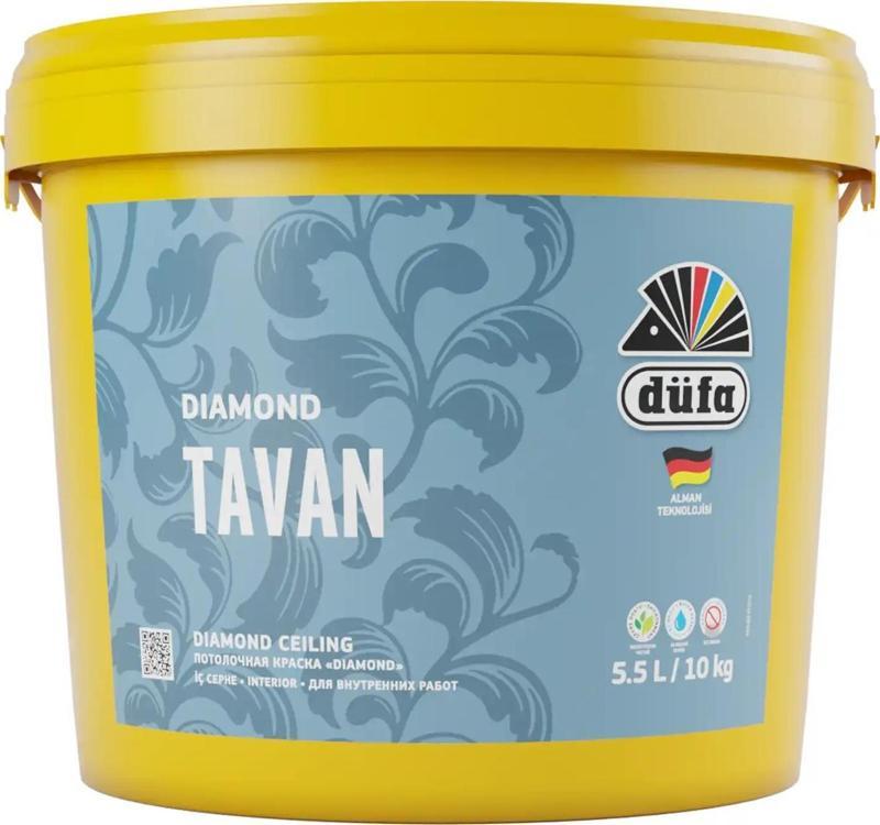 Diamond Mat Tavan Boyası Beyaz 10 kg