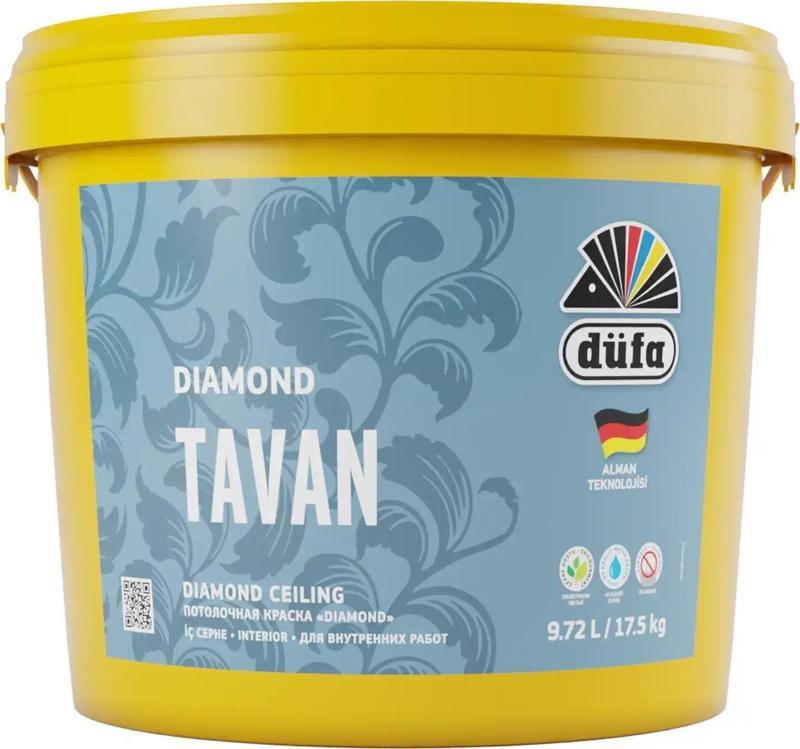 Diamond Mat Tavan Boyası Beyaz 17.5 l