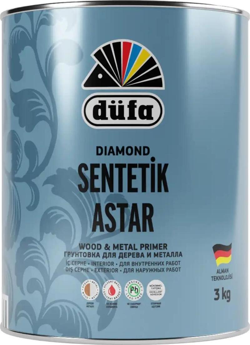 Diamond Sentetik Son Kat Astar Beyaz 3 kg