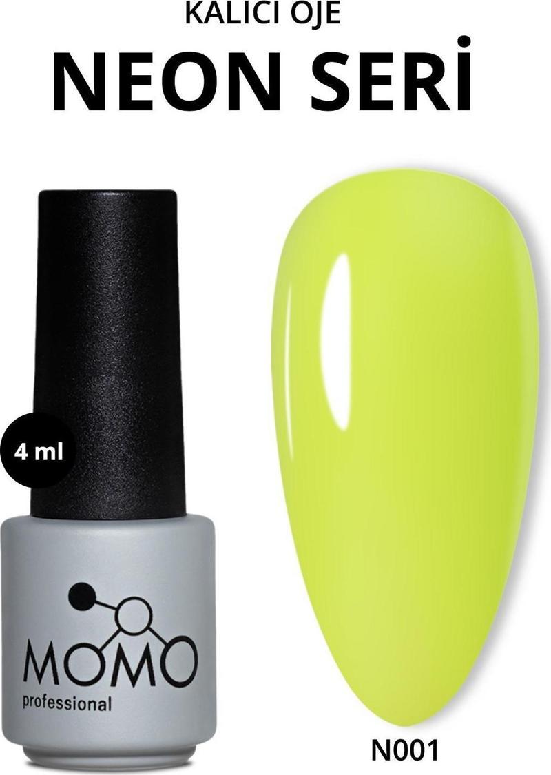 Kalıcı Oje N001 Neon Sarı 4 ml