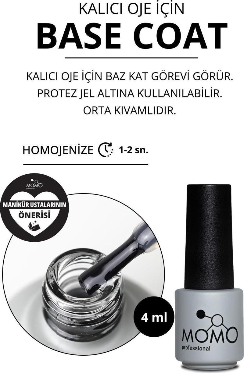 Kalıcı Oje İçin Base Coat, 4 ml