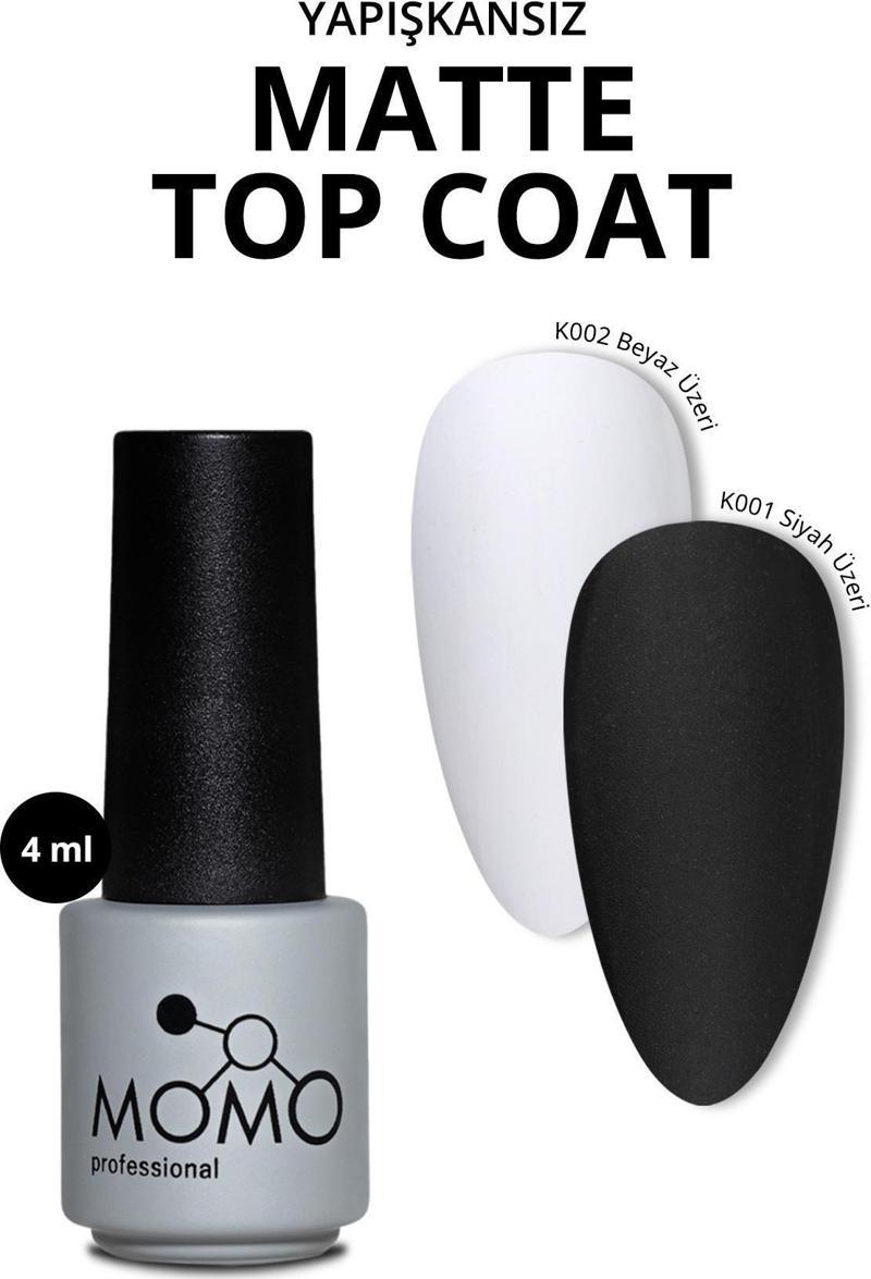 Kalıcı Oje İçin Matte Top Coat, 4 ml