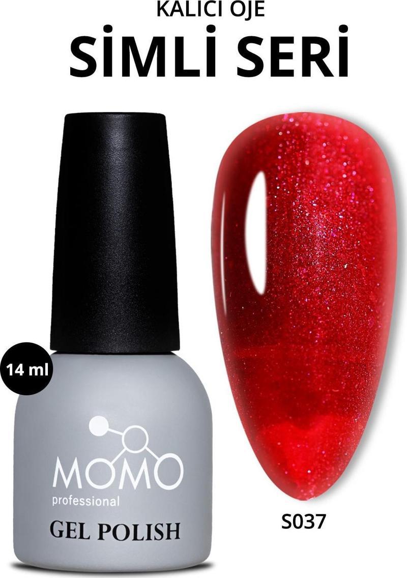 Kalıcı Oje S037, Simli Vişne Çürüğü, 14 ml