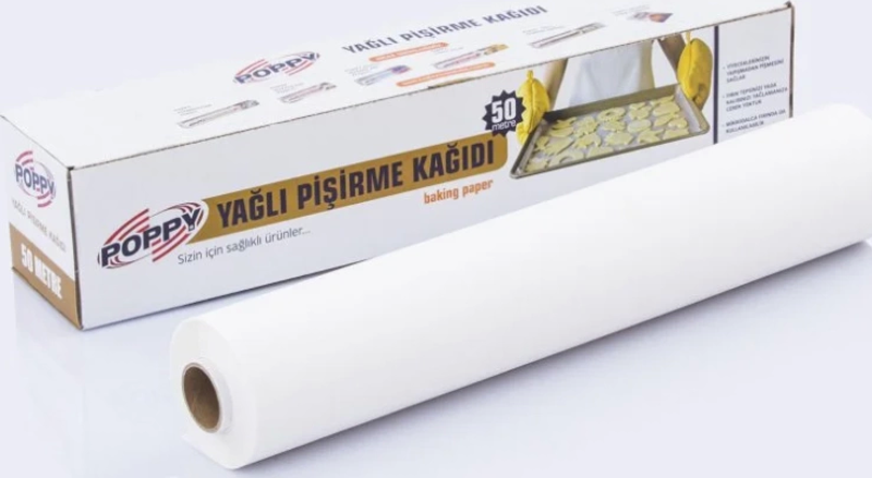 Yağlı Pişirme Kağıdı 50 mt ( 6 Kutu )