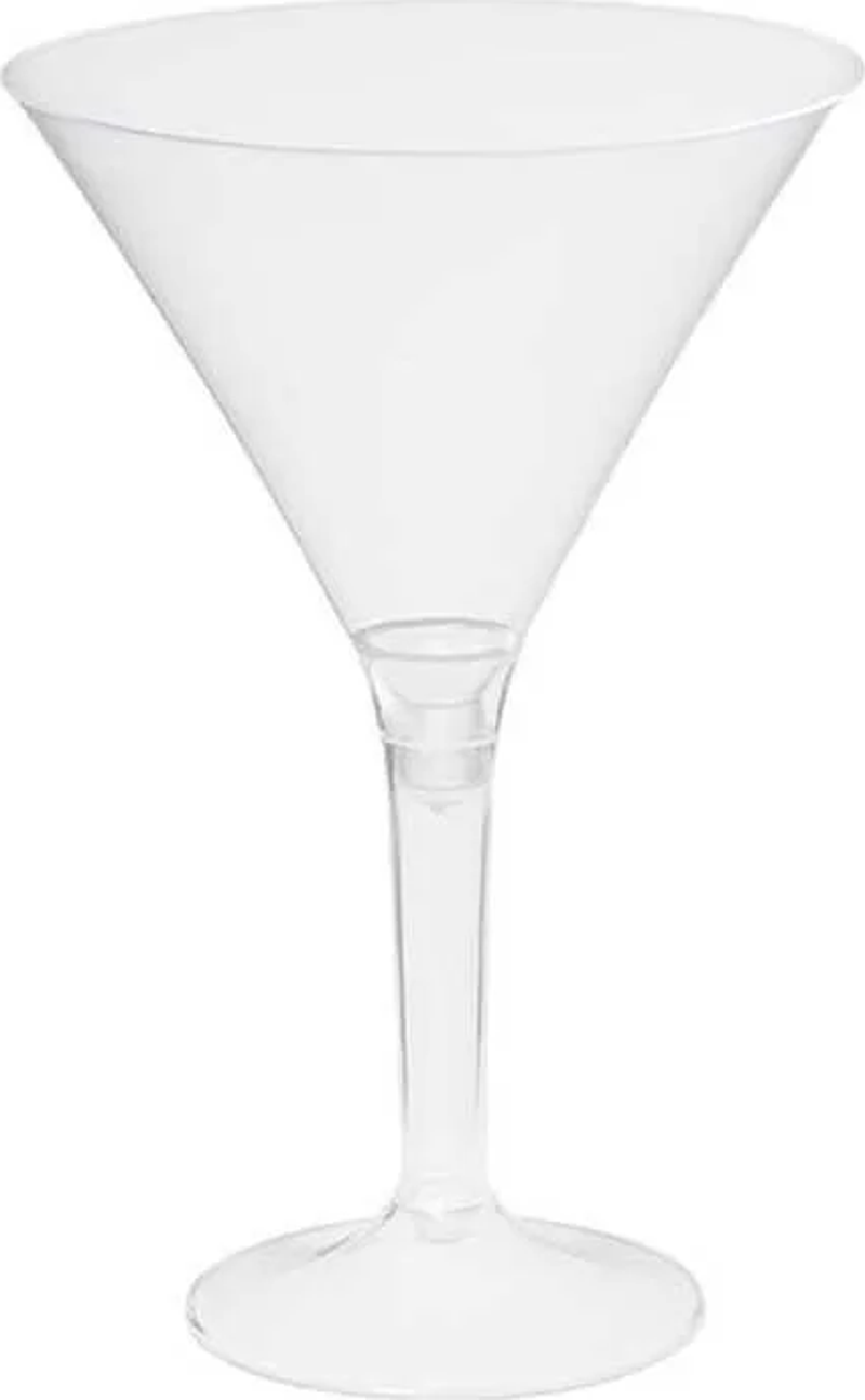 Martini Bardağı Şeffaf 180 ml - 10 Adet