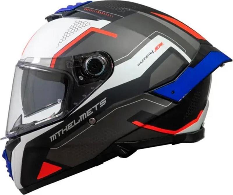 Thunder 4 Jerk B7 Kapalı Kask Mat Mavi 2X-LARGE