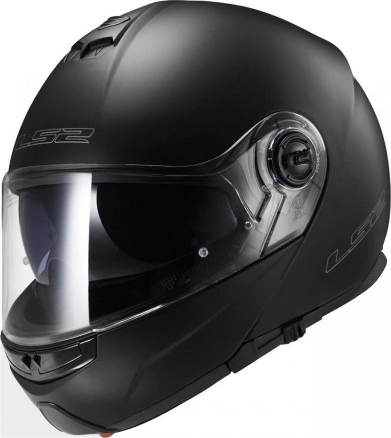 Strobe Çene Açılır Kask Mat Siyah MEDIUM