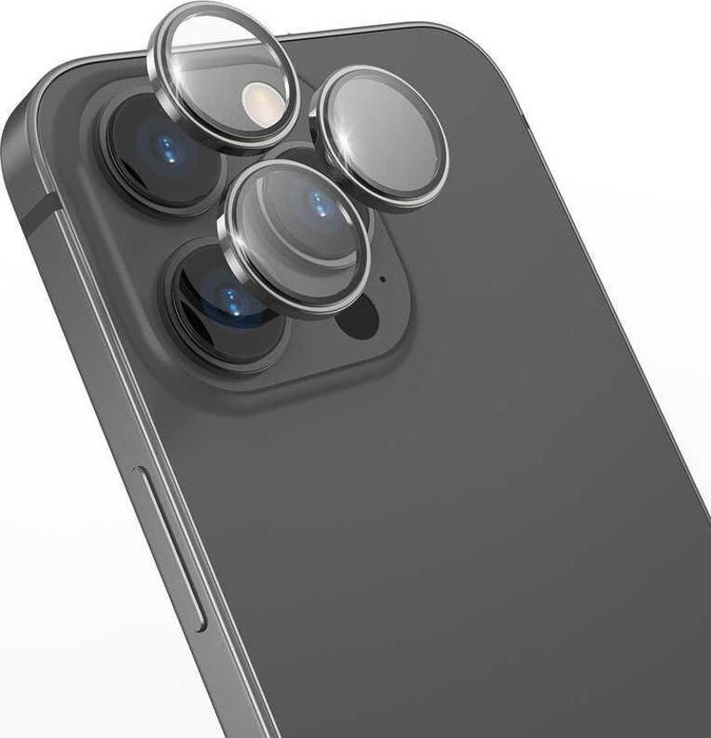 Apple iPhone 14 Pro ​​​Max Lens Guard Metal Kamera Lens Koruyucu