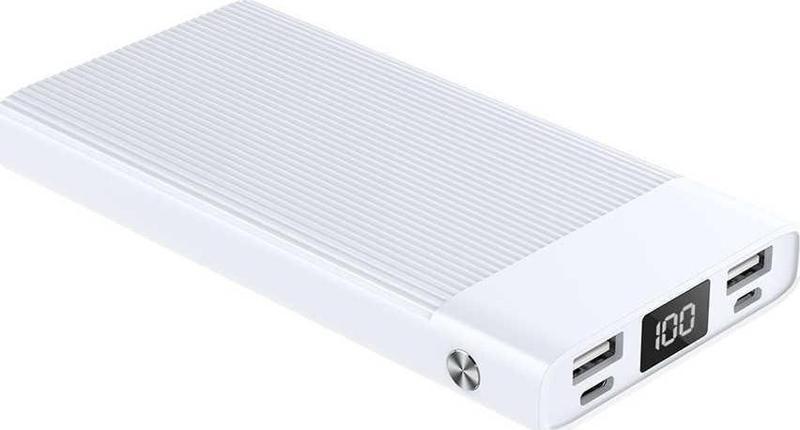 PX301 10000 mAh Powerbank Dijital Göstergeli 2.1A Taşınabilir Şarj Cihazı