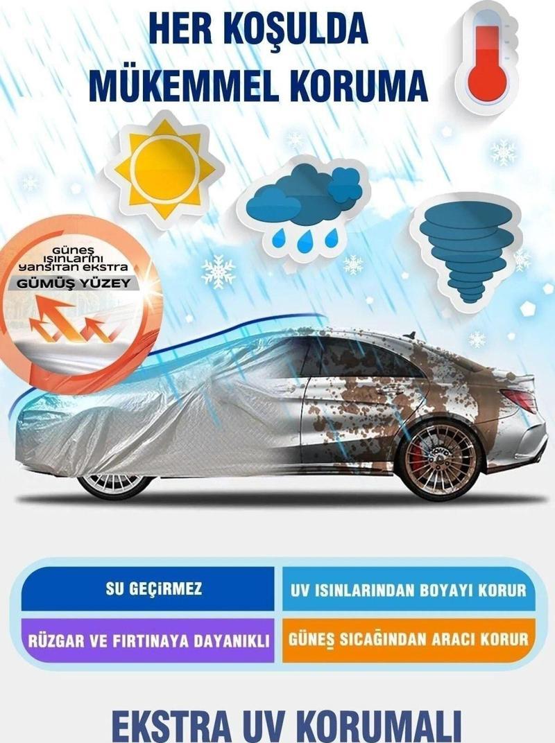 Donkervoort D8 270 Rs Uyumlu Araba Brandası, Oto Branda, Araba Çadırı, Su-Güneş Geçirmez