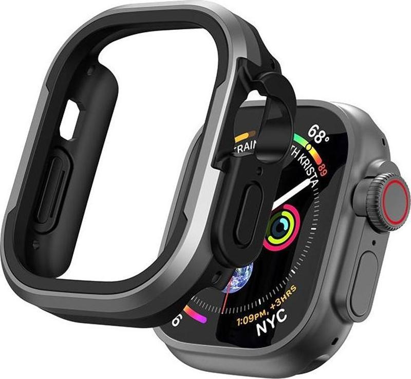 Apple Watch Ultra 49 mm Zırh Koruyucu JD-101 Defender Akıllı Saat Kasa Koruyucu