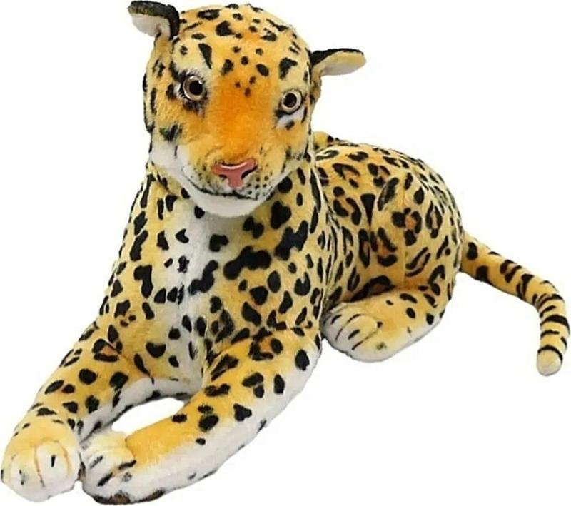 PELUŞ SESLİ KÜKREYEN LEOPAR 30 CM - Uyku Ve Oyun Arkadaşı Peluş Oyuncak