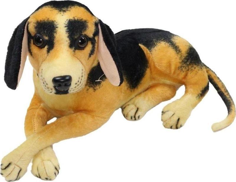 Sevimli PELUŞ SESLİ KÖPEK 30 CM - Uyku Ve Oyun Arkadaşı Peluş Oyuncak