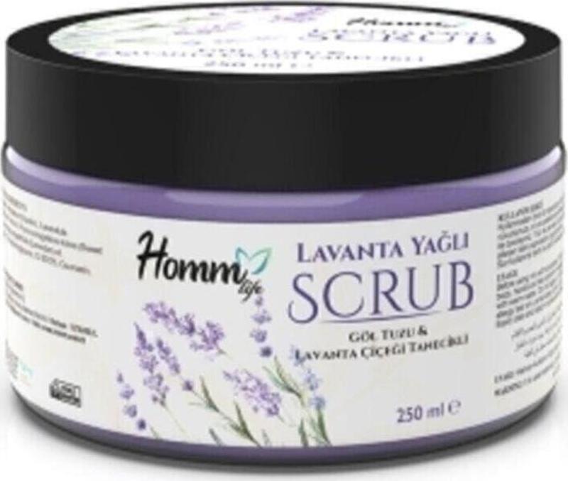 Homm Lıfe Lavanta Yağlı Bitki Tanecikli Scrub 250 Ml