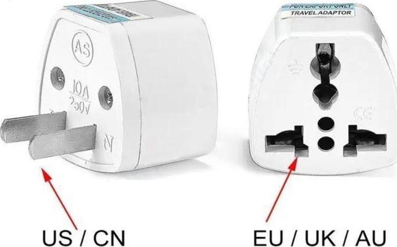 Universal Dişi Amerikan Erkek Priz Dönüştürücüsü - Çevirci Adaptör