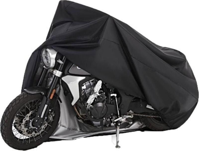 Abush Cga 100İ Siyah Motosiklet Brandası Arka Çanta Uyumsuz
