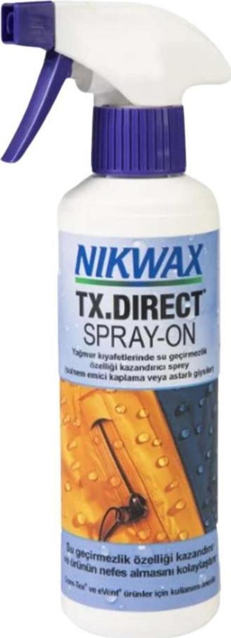 Teknik Kumaş Su Geçirmezlik Yıkama Spreyi - Nikwax - Tx.Direct Spray-On - 300 ML