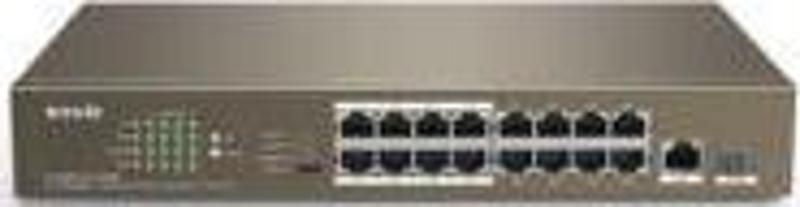 TEF1118P-16-150W 16 Port Poe+ 10-100 Switch Çelik Kasa Rack Mount