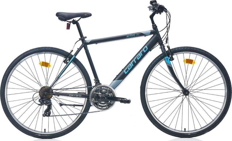 28" CARRARO ACTIVE 280 490H 21-V MAT SİYAH-KOYU-GRİ-MAVİ R2
