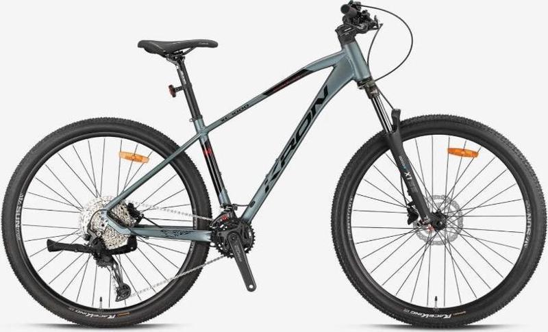 XC 1000 - 29  MTB - 19' - 22 Vites - H.DISC - Mat Füme/Mat Siyah - Siyah-Kırmızı
