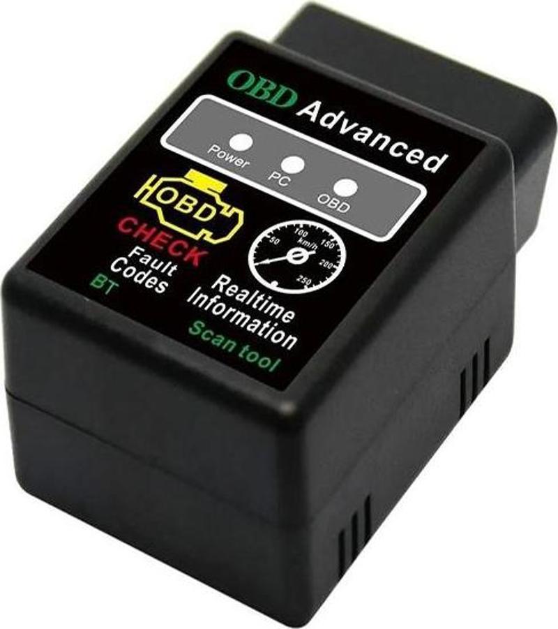 OBD V2.1 Bluetooth ios Anroid ELM327 V02H2-1 V2.1 Mini OBD2 Kod Okuyucu OBD Arıza Tespit Cihazı 