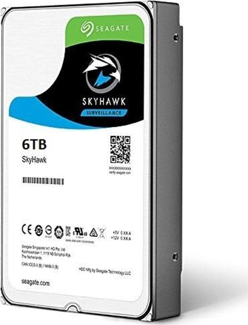 6Tb Skyhawk 3,5" 256Mb 7200 St6000Vx0023 Harddisk