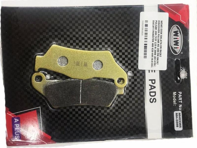 Fren Balatası Ön Bajaj Pulsar Ns200 Dıscover Domınar 400 Bmw F750 F800 17-18 Yzf-r125 08-14 Duc
