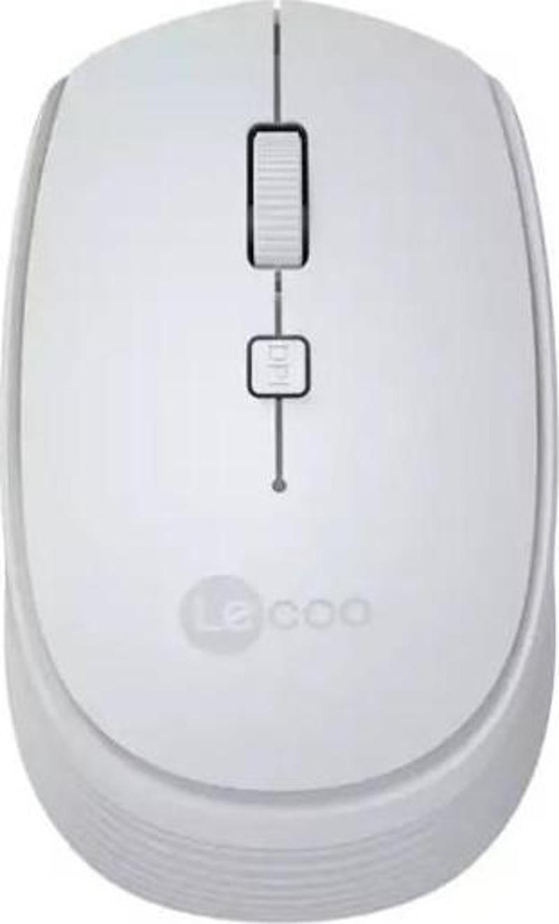 WS202 Beyaz 1600DPI 2.4Ghz Optik Kablosuz Mouse