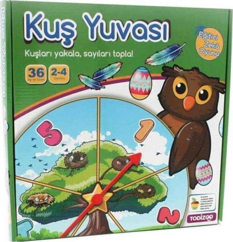 Todizoo Kuş Yuvası - Eğitici Zeka Oyunu