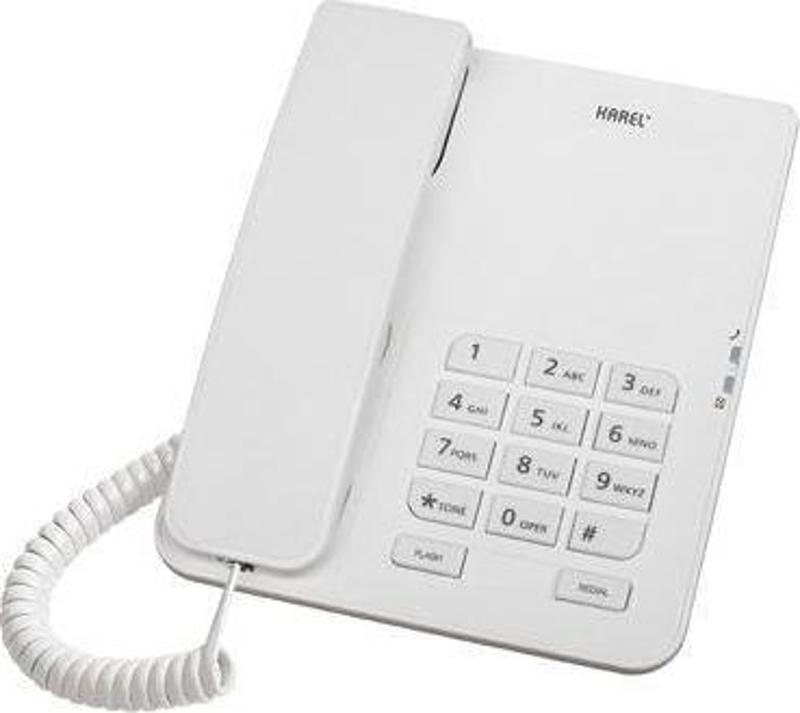 Tm140 Beyaz Analog Masa Üstü Kablolu Telefon