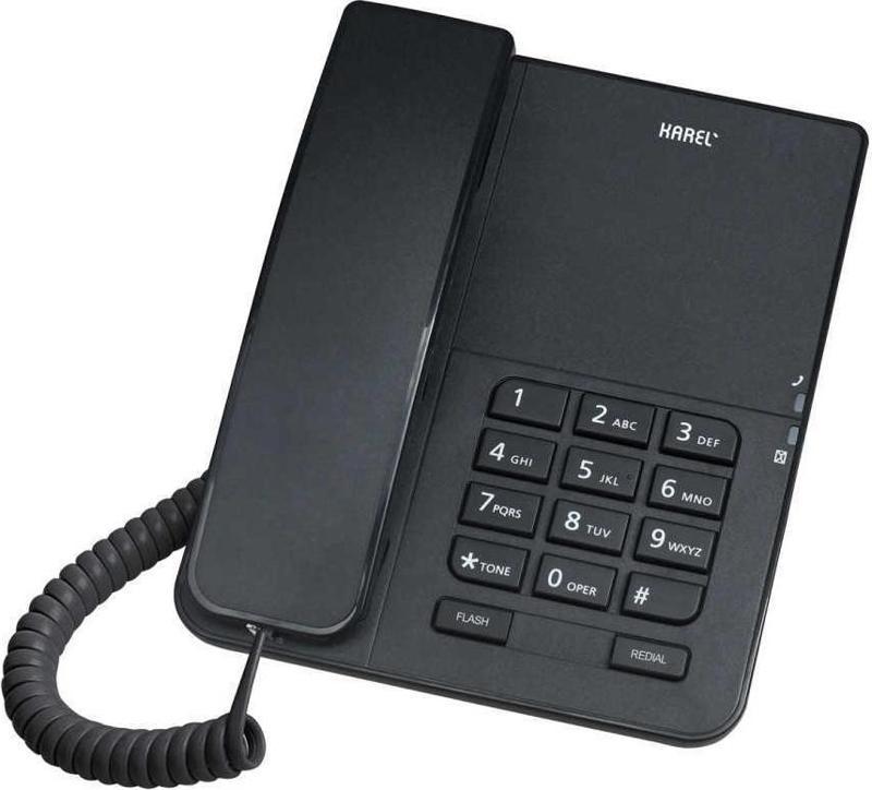 Tm140 Siyah Analog Masa Üstü Kablolu Telefon