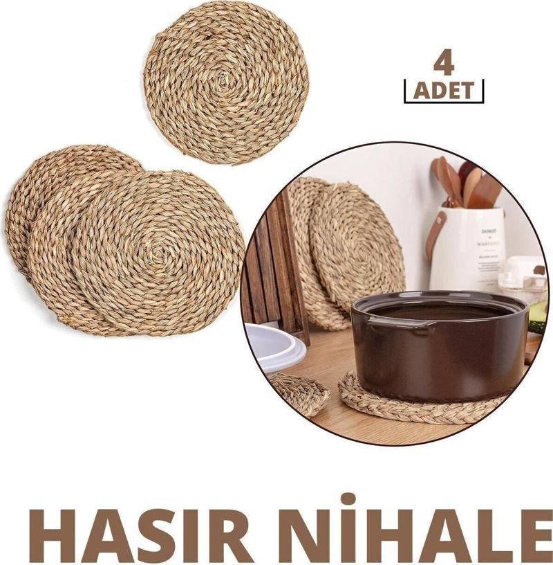 Hasır Nihale 4 Lü Set Pena Figueredo Design 719138