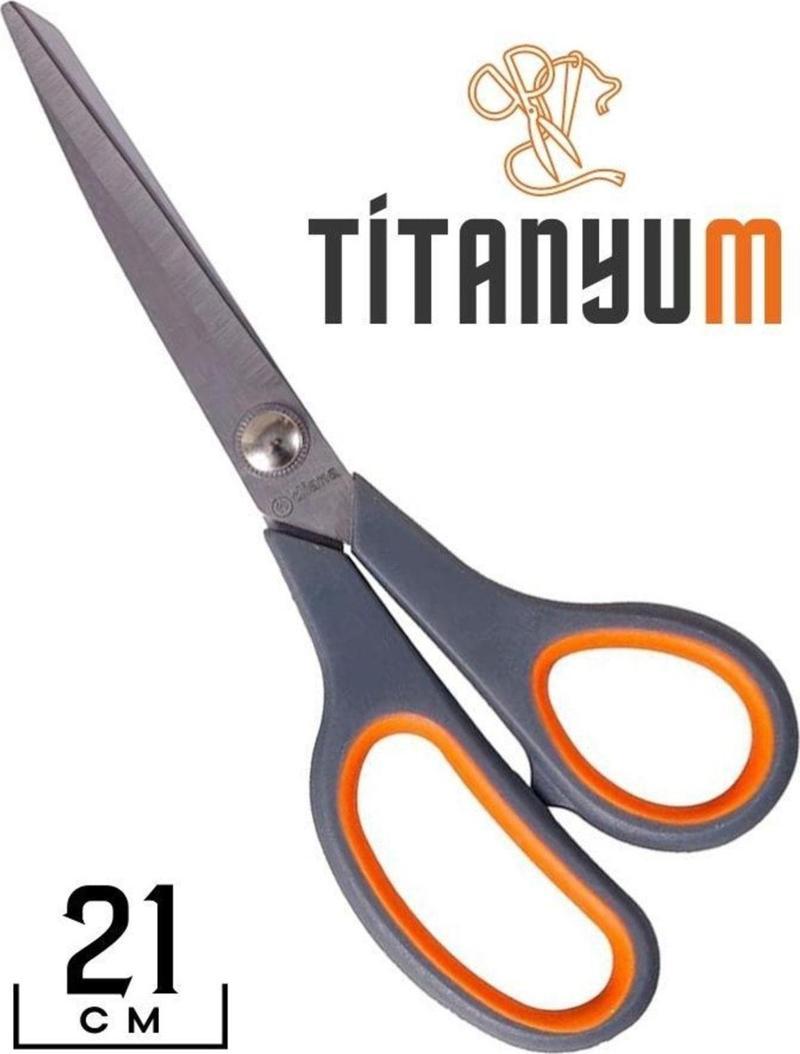 Çok Amaçlı Kullanım Ergonomik Titanyum Makas 21 Cm 716944