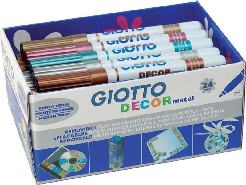 Decor Metalik Boya Okul Paketi 24 LÜ 524500