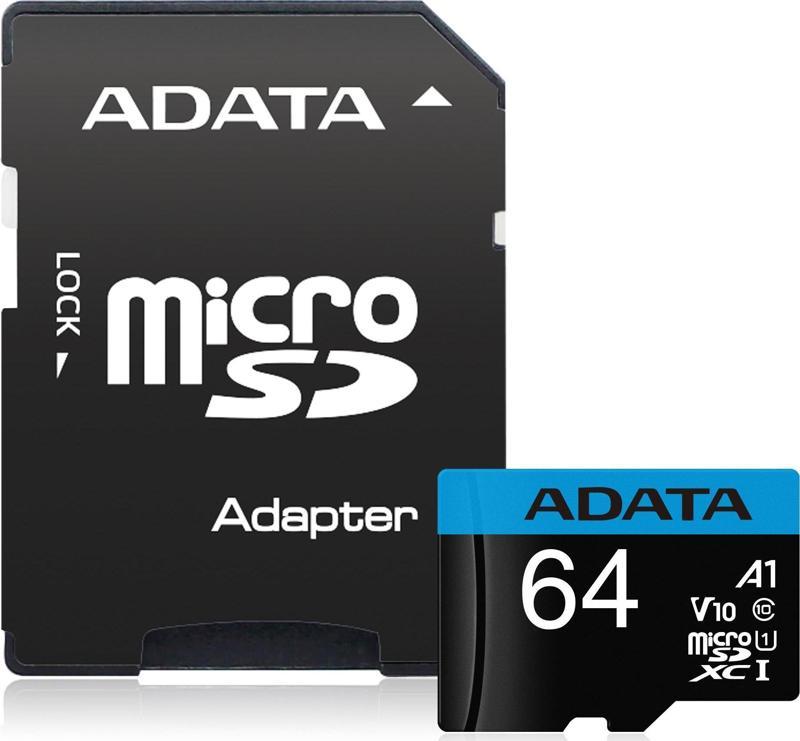 64GB Premier microSDXC Card with Adapter UHS-I Class10 V10 Hafıza Kartı