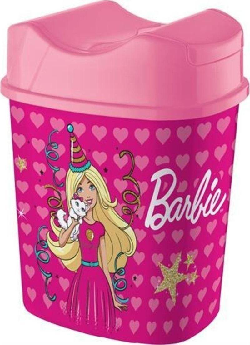 Barbie Lisanslı 5.5 Lt Çöp Kovası