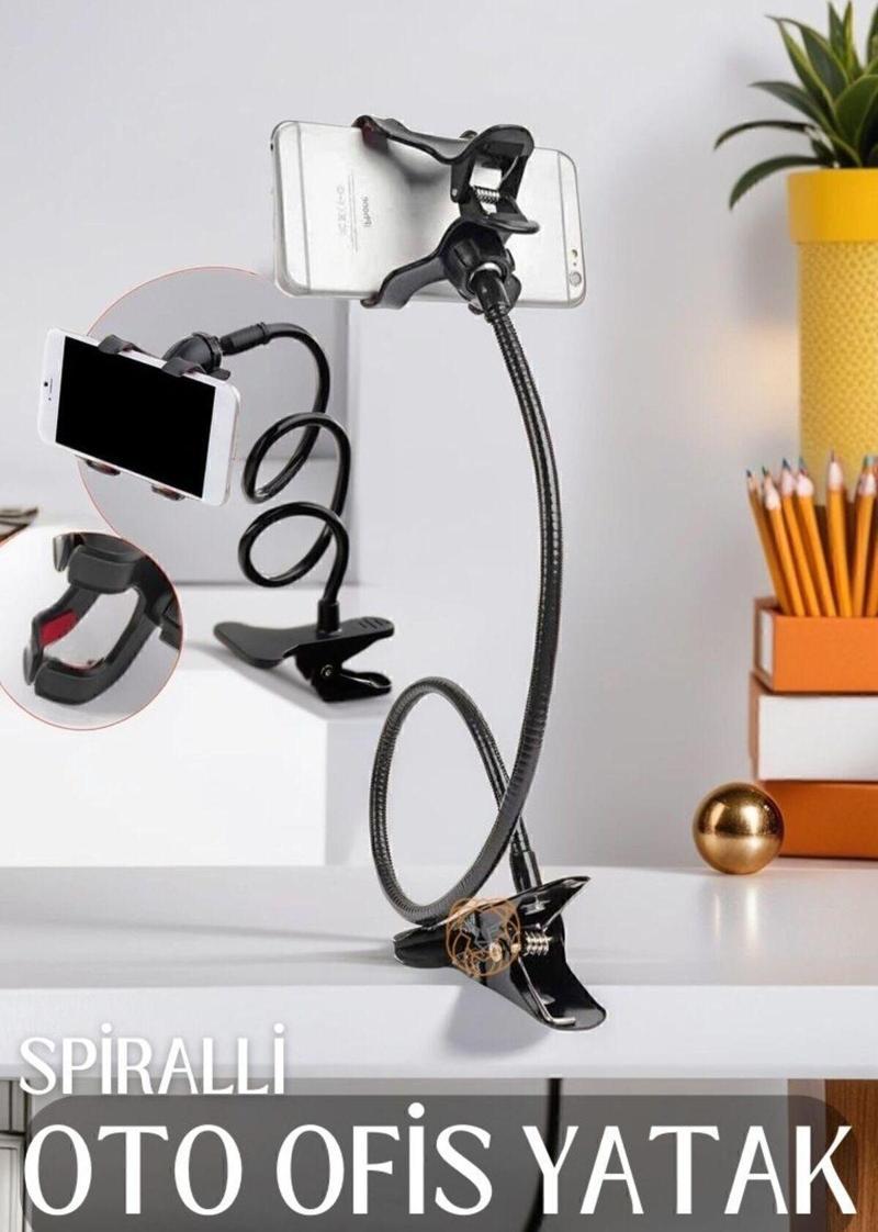 Telefon Tutucu 60 Cm Spralli 360 Derece Manganiello Design