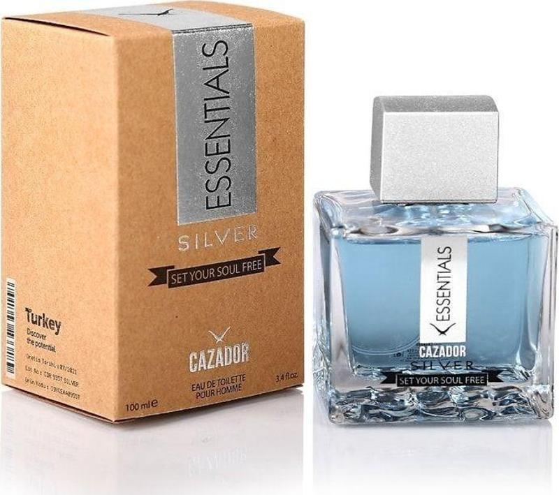 Essentıals Sılver Edt 100 Ml Erkek  Parfüm 8682678463152