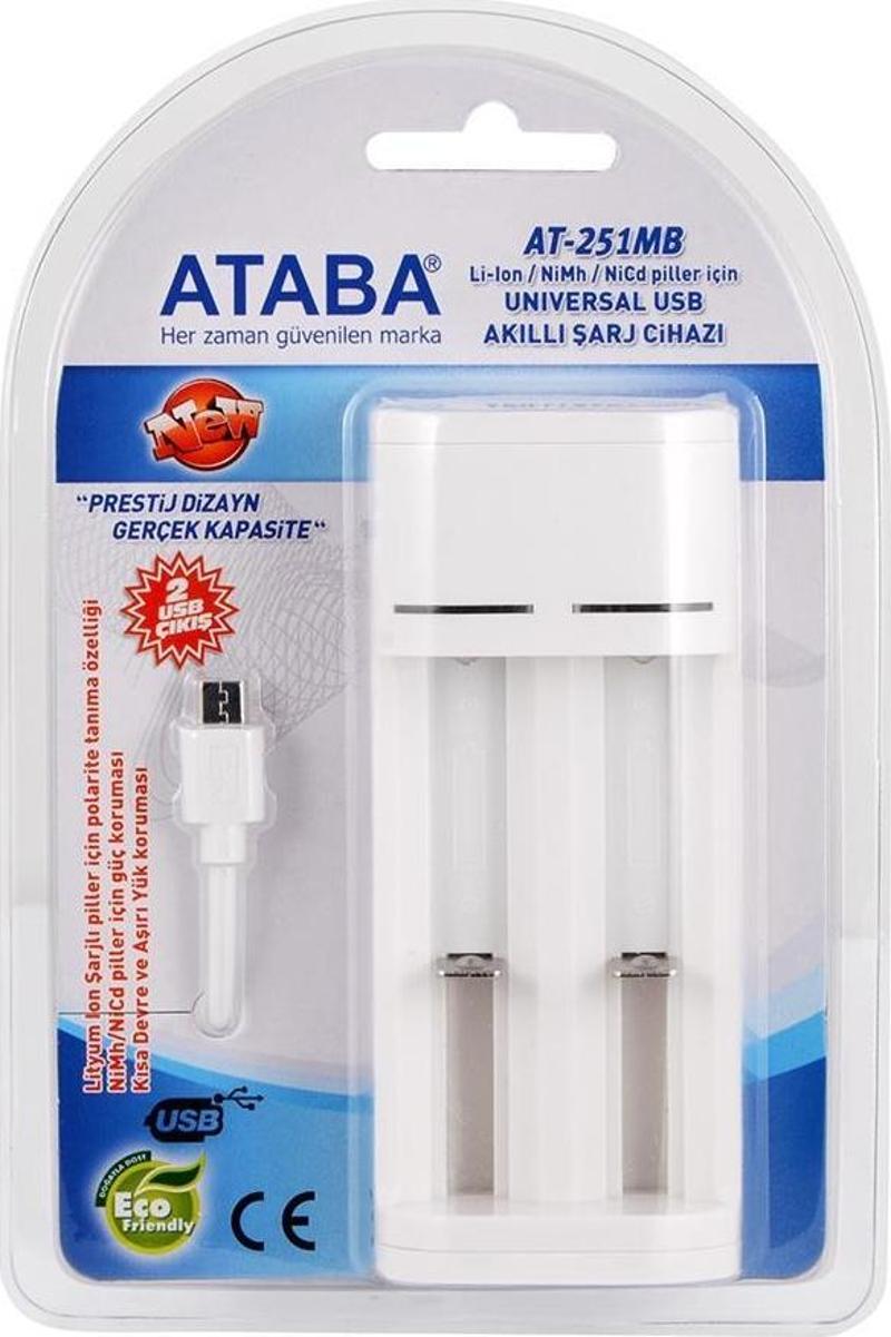 AT-251MB Lİ-ON-NİCD-NIM Şarj Cihazı
