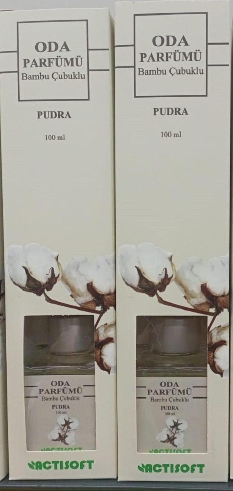 Aktisoft Oda Kokusu Bambu Çubuklu 100 Ml 2 Li Paket Pudra