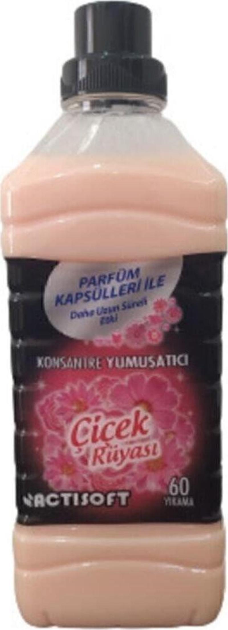 Aktisoft Tuisstore Çiçek Rüyası Konsantre Yumuşatıcı Parfüm Kapsüllü 1500 Ml.