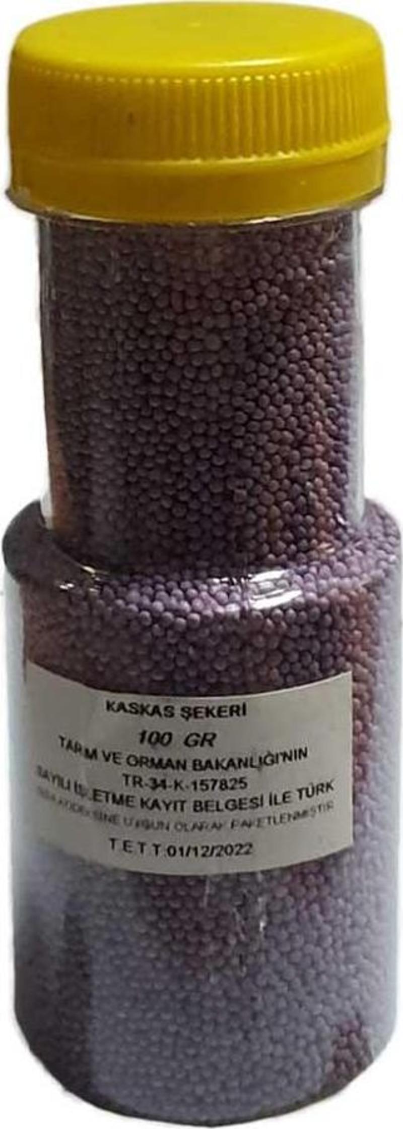 Pasta Süsleme Şekeri (Kaskas Yenilebilir Kum Şeker) 100 GR  Lila