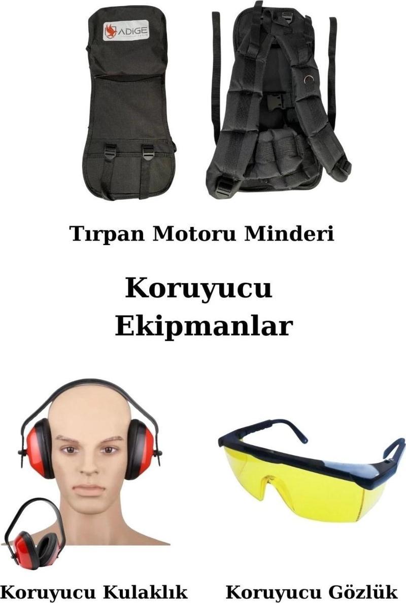 Benzinli Sırt Tırpan Koruyucu Ekipmanları