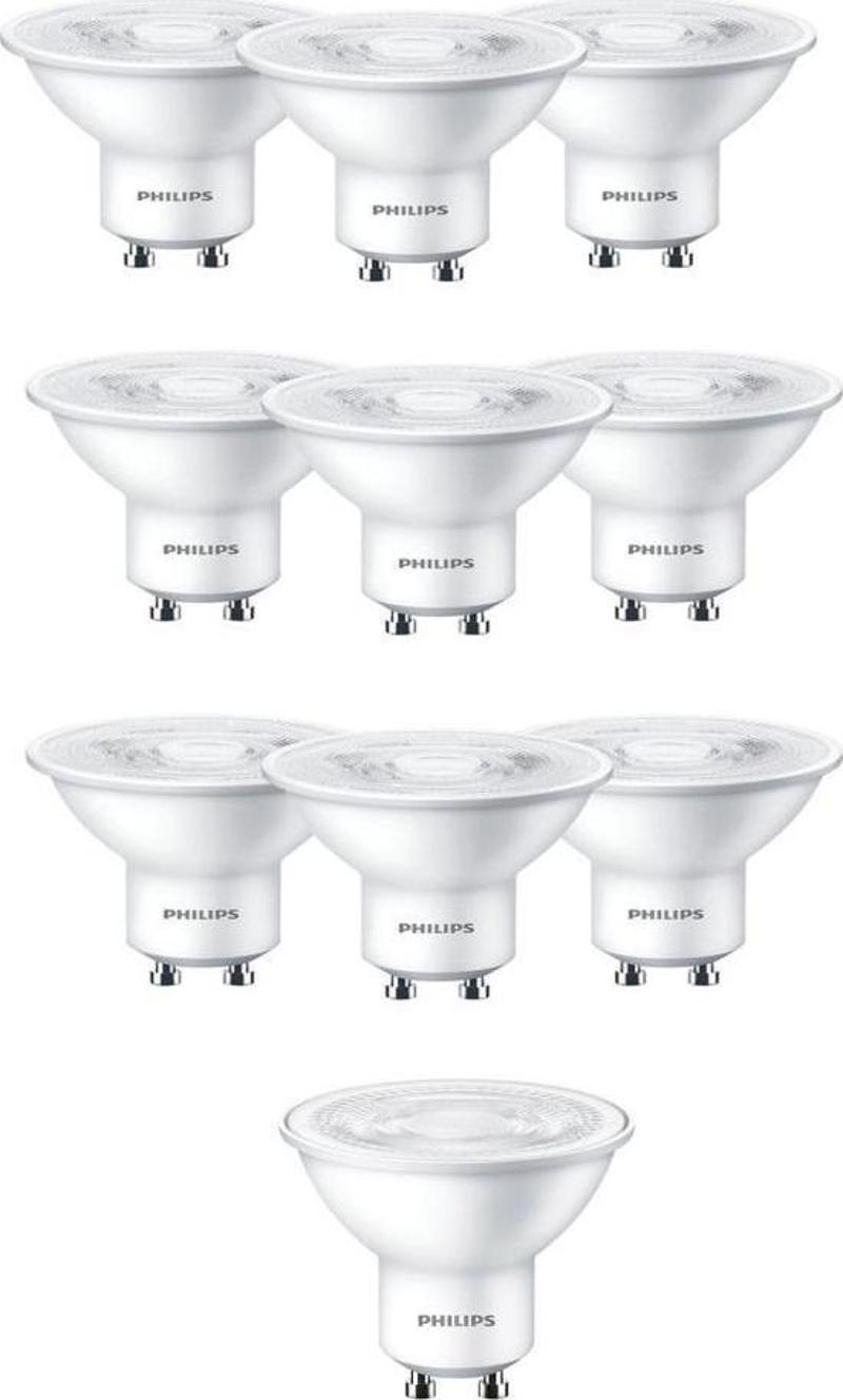 4,7W (50W) Led Spot Ampul Günışığı 4000K - GU10 Duy (10 Adet)