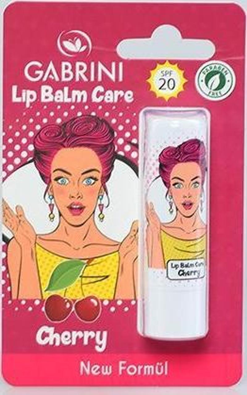 Dudak Koruyucu Nemlendirici Lip Balm Care Kiraz