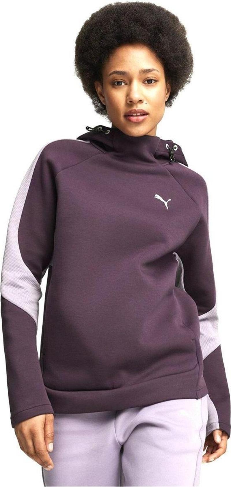 Evostripe Kadın Pembe Antrenman Sweatshirt 68166944