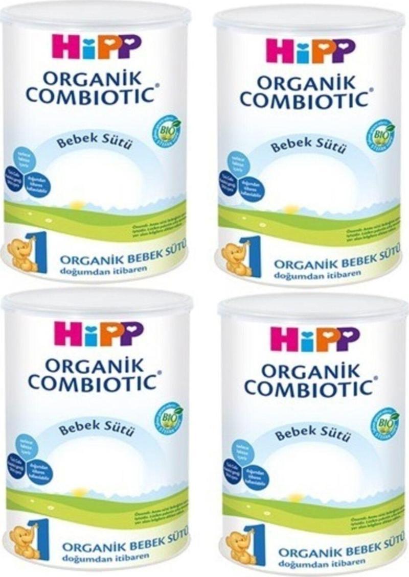 1 Organic Combiotic Bebek Sütü 350gr*4lü