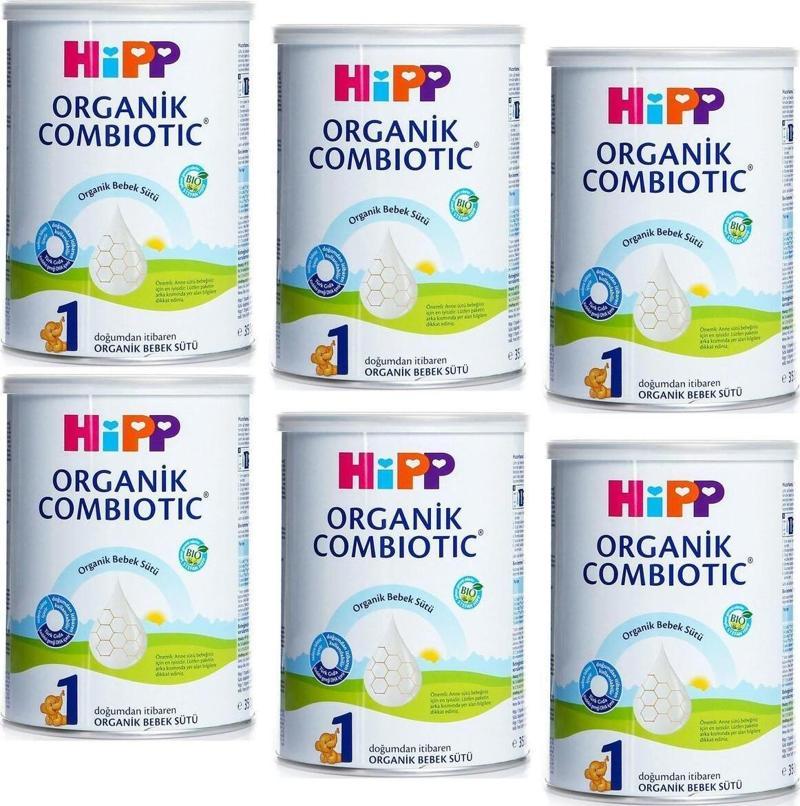 1 Organik Combiotic Bebek Sütü 350 gr 6 Adet