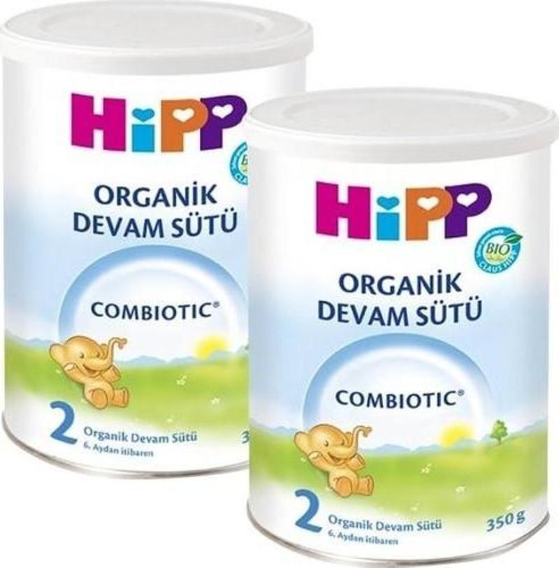 2 Organik Combiotic Devam Sütü 350gr 2 Adet