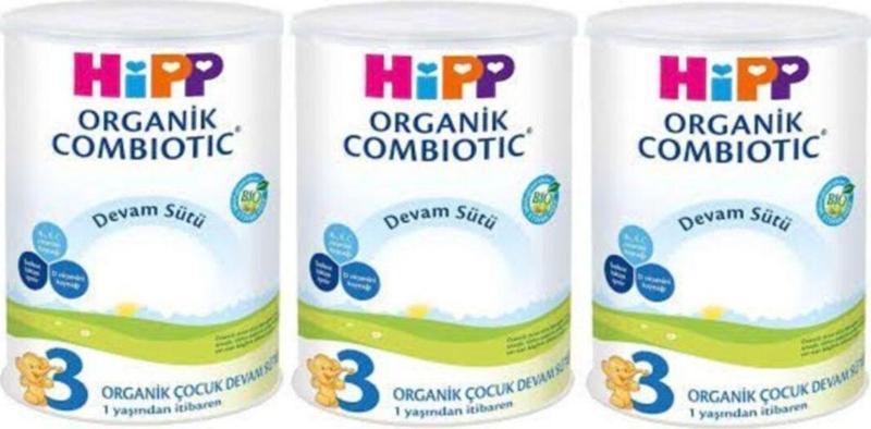 3 Organic Combiotic Devam Sütü 350 Gr 1x3 Adet